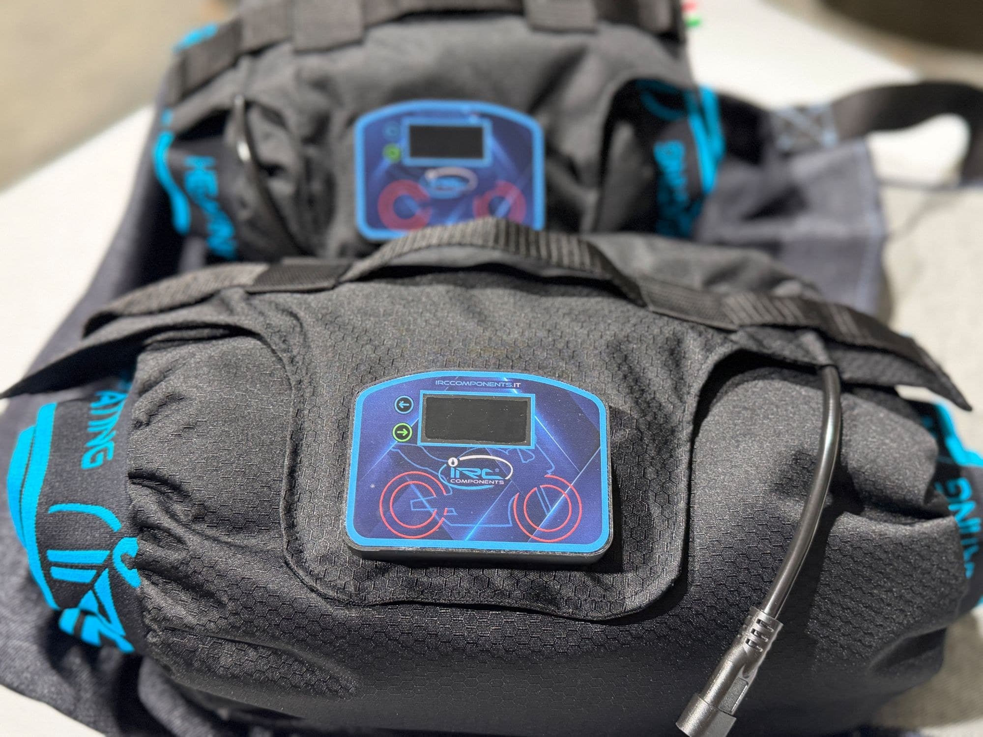 IRC Components tire warmer with the digital temperature controller